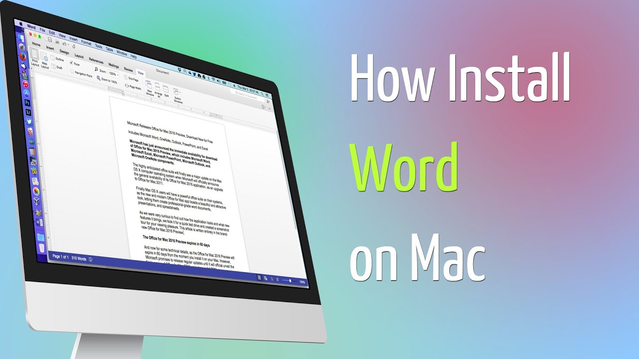 free word doc for mac