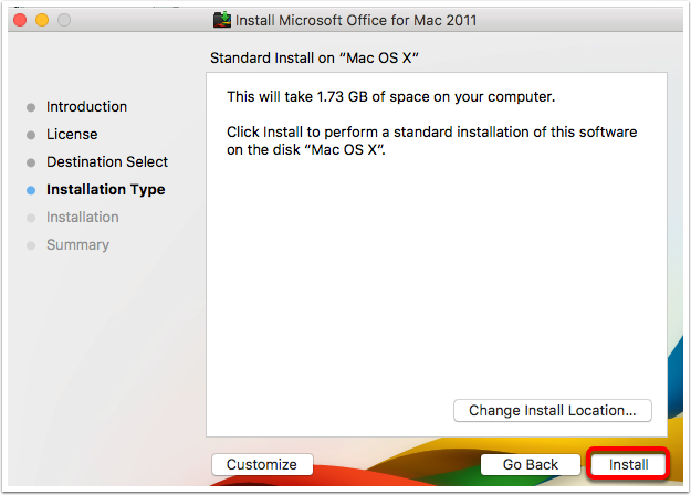 microsoft office 2011 for mac create email account